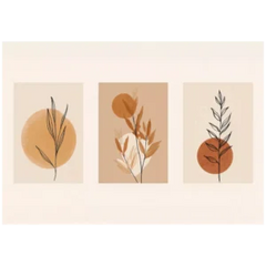 Earthy Bloom artwork design.