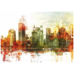 Golden City artwork design.