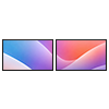 Icon of two ASUS Pro Art 24-inch monitors fitted to a DropTop.