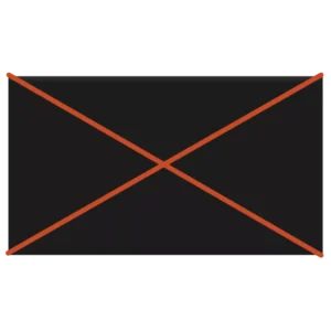 Icon showing a DropTop Single with no monitor fitted.
