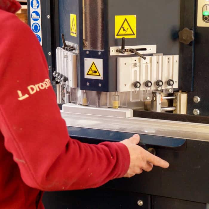 Machining a DropTop desk panel