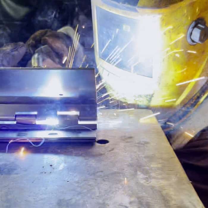 Quality checking a finished DropTop desk